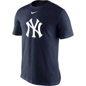 New York Yankees Nike Legend Batting Practice Primary Logo Performance T-Shirt – Navy
