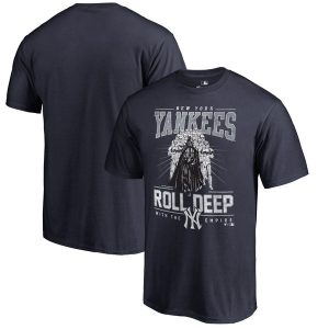 New York Yankees Navy Roll Deep with the Empire T-Shirt
